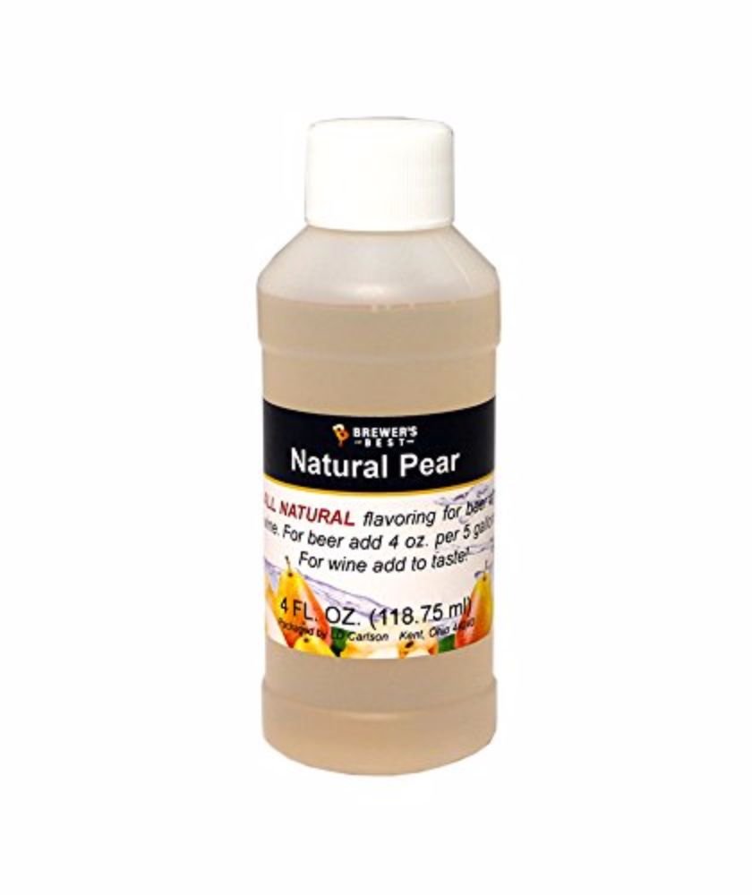 Brewer's Best Natural Pear Flavoring for Beer and Wine - Enhance Homebrew & Winemaking with Authentic Fruit Taste
