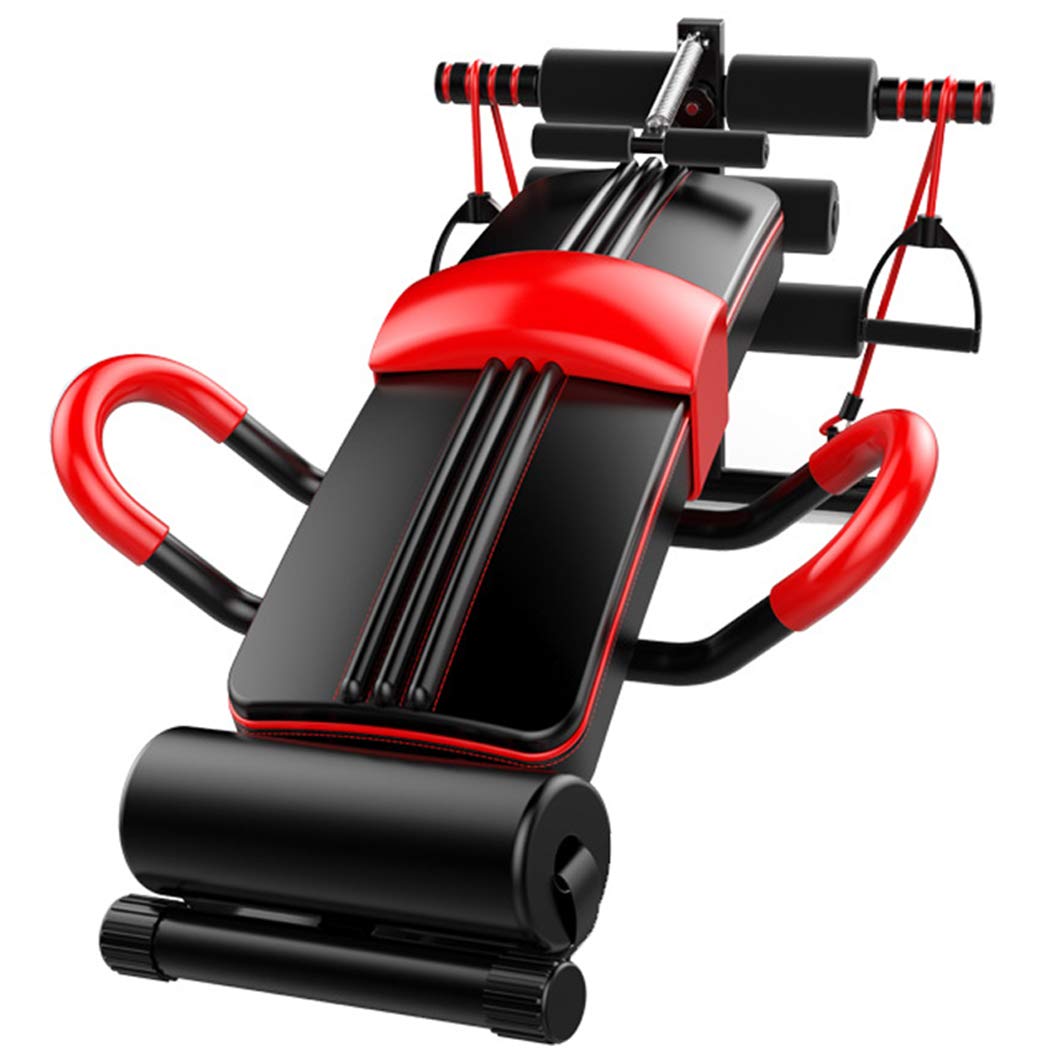 ZZLYY Adjustable Sit Up Bench for Full Body Workout - Incline/Flat/Decline Home Gym Equipment for Core Training & Ab Exercises | Perfect for Home Fitness, Small Spaces & Indoor Workouts