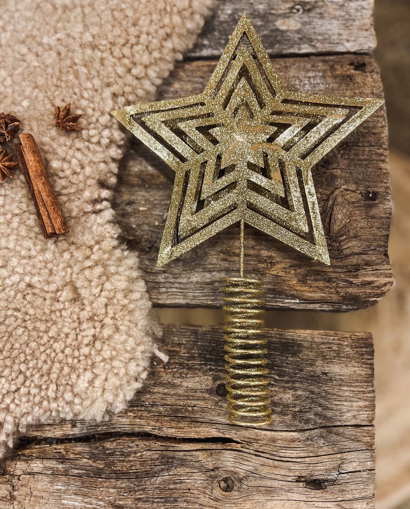 Deluxe Christmas Tree Topper - Premium Quality Holiday Decor for Home & Office | Perfect for Christmas Tree Decorating & Festive Celebrations