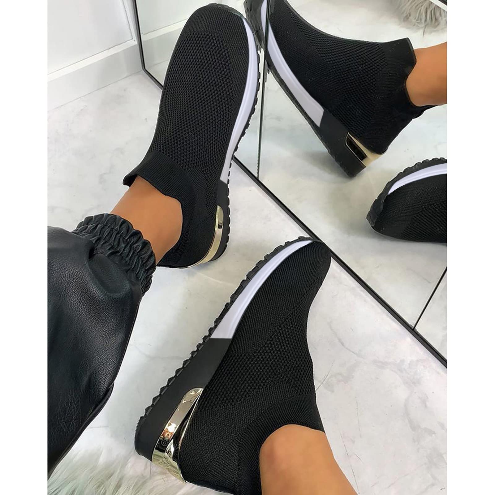 Breathable Women's Running & Walking Shoes - Lightweight Mesh Sports Shoes for Outdoor Jogging, Gym Workouts & Casual Wear