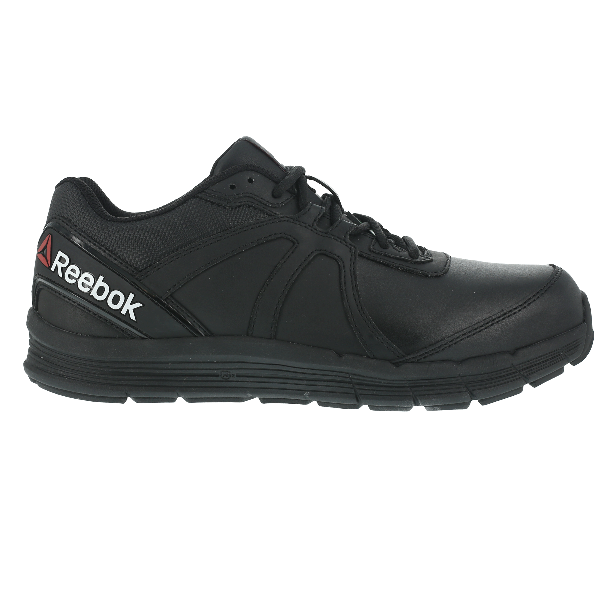 Reebok Unisex Guide Work Steel Toe Athletic Work Shoes - Black IB3501 | OSHA Compliant Safety Shoes for Construction, Warehouse & Industrial Work