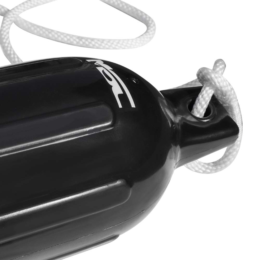Premium MSC Vinyl Ribbed Boat Fenders - Heavy Duty Marine Bumpers for Docks, Piers & Yacht Protection - Ideal for Boating, Sailing & Watercraft Safety