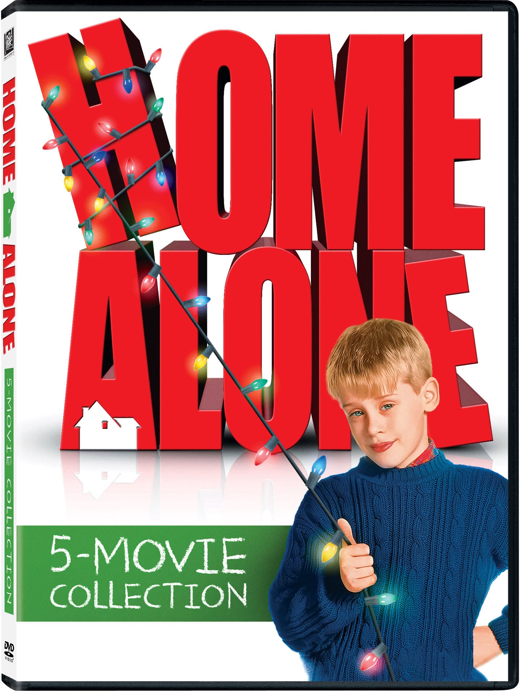 Home Alone 1, 2, 3 & 4 Movie Collection - Classic Family Christmas Comedy Films for Holiday Entertainment & Movie Nights