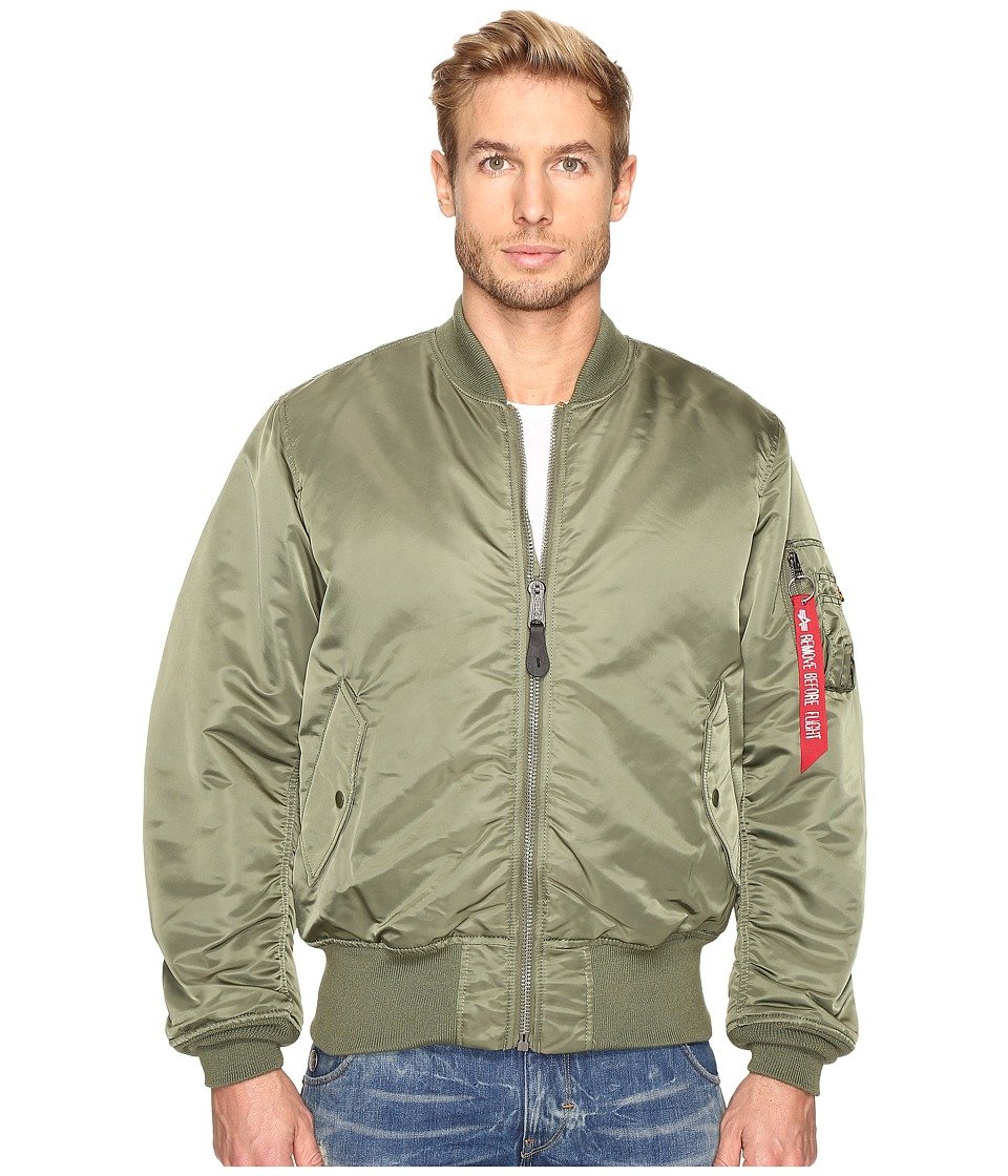 Alpha Industries MA-1 Blood Chit Bomber Flight Jacket - Military Aviator Jacket for Men & Women - Perfect for Pilots, Fashion Enthusiasts & Outdoor Adventures