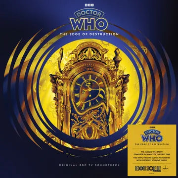 Doctor Who: The Edge of Destruction Picture Disc Vinyl Record - Limited RSD24 Exclusive | Perfect for Sci-Fi Collectors & Vinyl Enthusiasts | Great for Home Decor, Gift Giving & Music Lovers