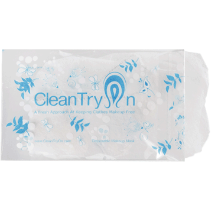 CleanTryOn® Disposable Makeup Face Masks - Hygienic & Skin-Friendly for Makeup Artists, Beauty Salons & Home Use