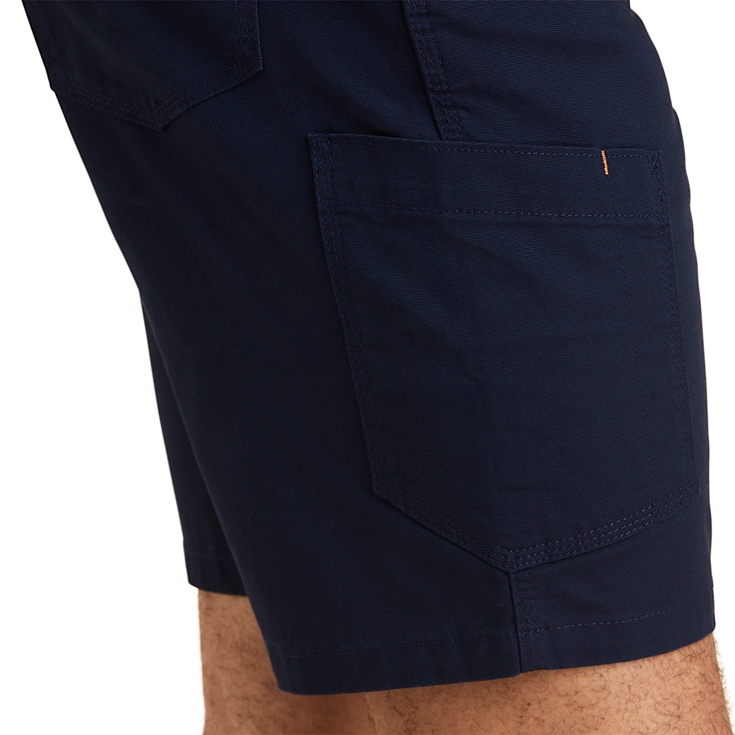 Ariat Men's Rebar DuraStretch Work Shorts - Durable Stretch Fabric, Comfort Fit, Navy Blue - Perfect for Construction, Farming & Outdoor Work