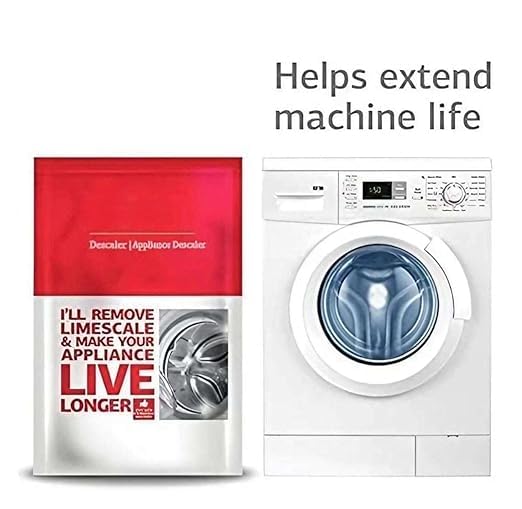 IFB Washing Machine Descaler Powder - Compatible with Front Load & Top Load Washers - Deep Cleaning & Descaling Formula - 100g (Pack of 8) - Removes Limescale, Odors & Residue for Fresh, Hygienic Laundry