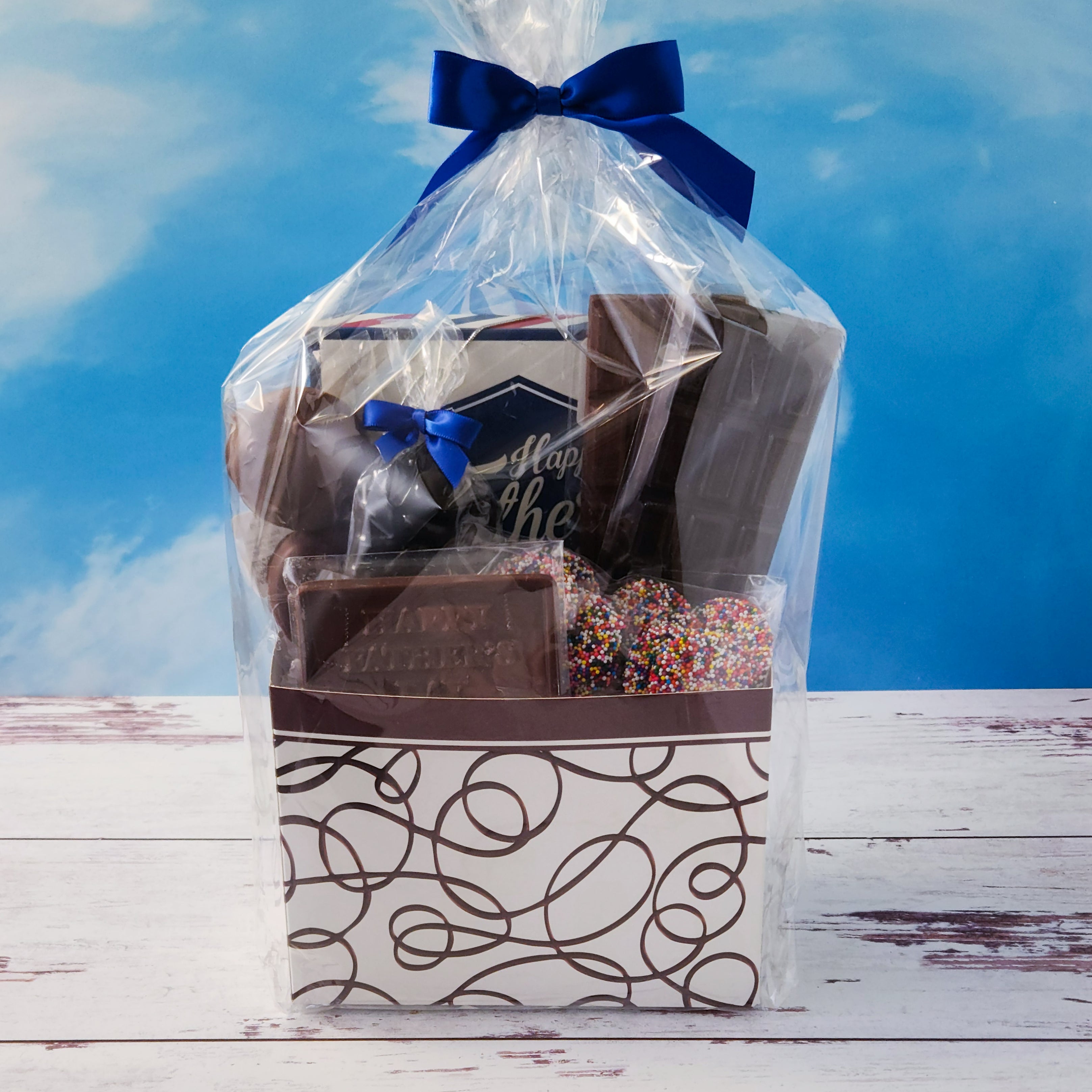 Best Father's Day Gift Basket - Premium Gourmet Snacks & Personalized Gifts for Dad - Perfect for Birthday, Anniversary & Special Occasions