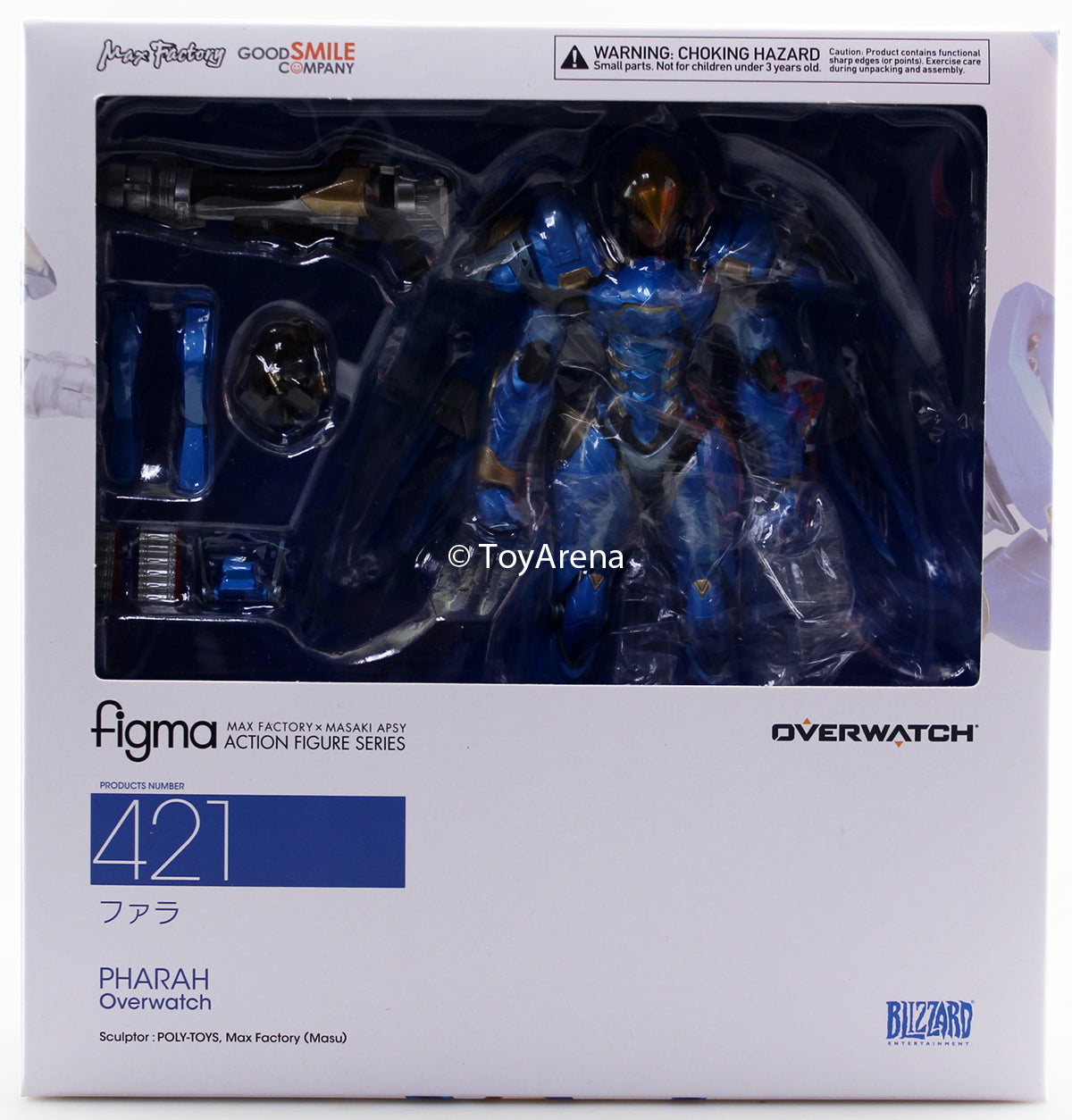 Figma #421 Pharah Overwatch Action Figure - Collectible Gaming Merchandise for Fans & Display
