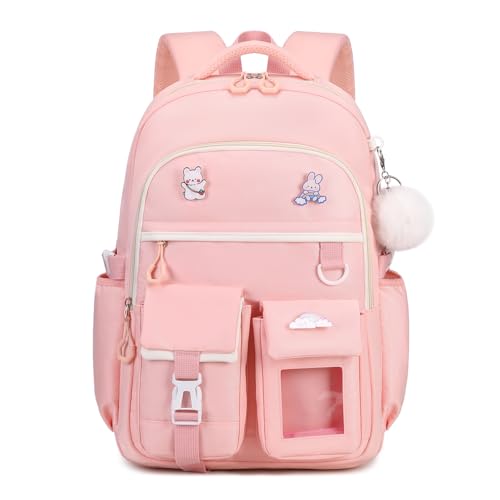 1pc-pink and Beige