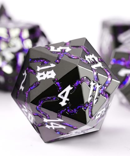 Gunmetal Purple Glitter