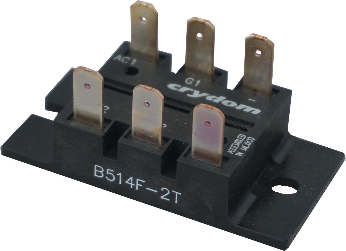 B514F 2T Single Phase Half Controlled Rectifier Bridge - 25A 480VAC for Industrial Power Supplies, Motor Controls & Electronic Equipment