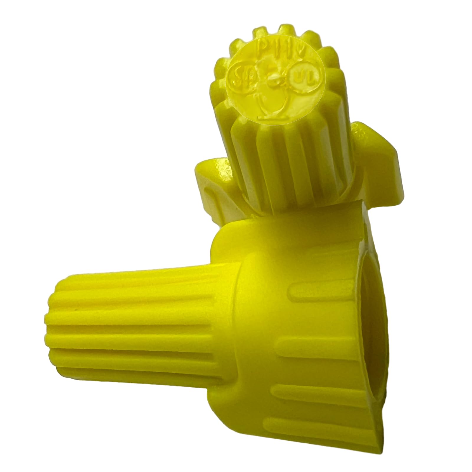 100pcs Yellow Winged Wire Connectors Nuts - UL Listed Screw-On Electrical Connectors Kit 18-10 AWG for Secure Wiring Connections - Ideal for Home Electrical Projects, DIY Repairs, and Professional Installations