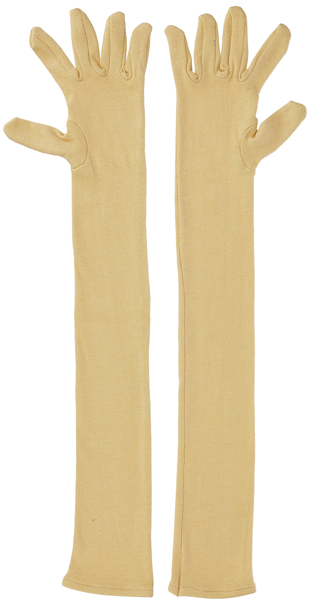 NKB GL-01 Full Hand Gloves for Men & Women - Breathable Beige Work Gloves Medium Size - Perfect for Gardening, Construction, and Outdoor Activities