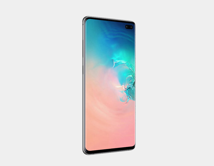 Samsung Galaxy S10+ SM-G975F/DS 128GB 8GB RAM Dual SIM Factory Unlocked Smartphone (Prism Green) - International Version for Travel & Business Use