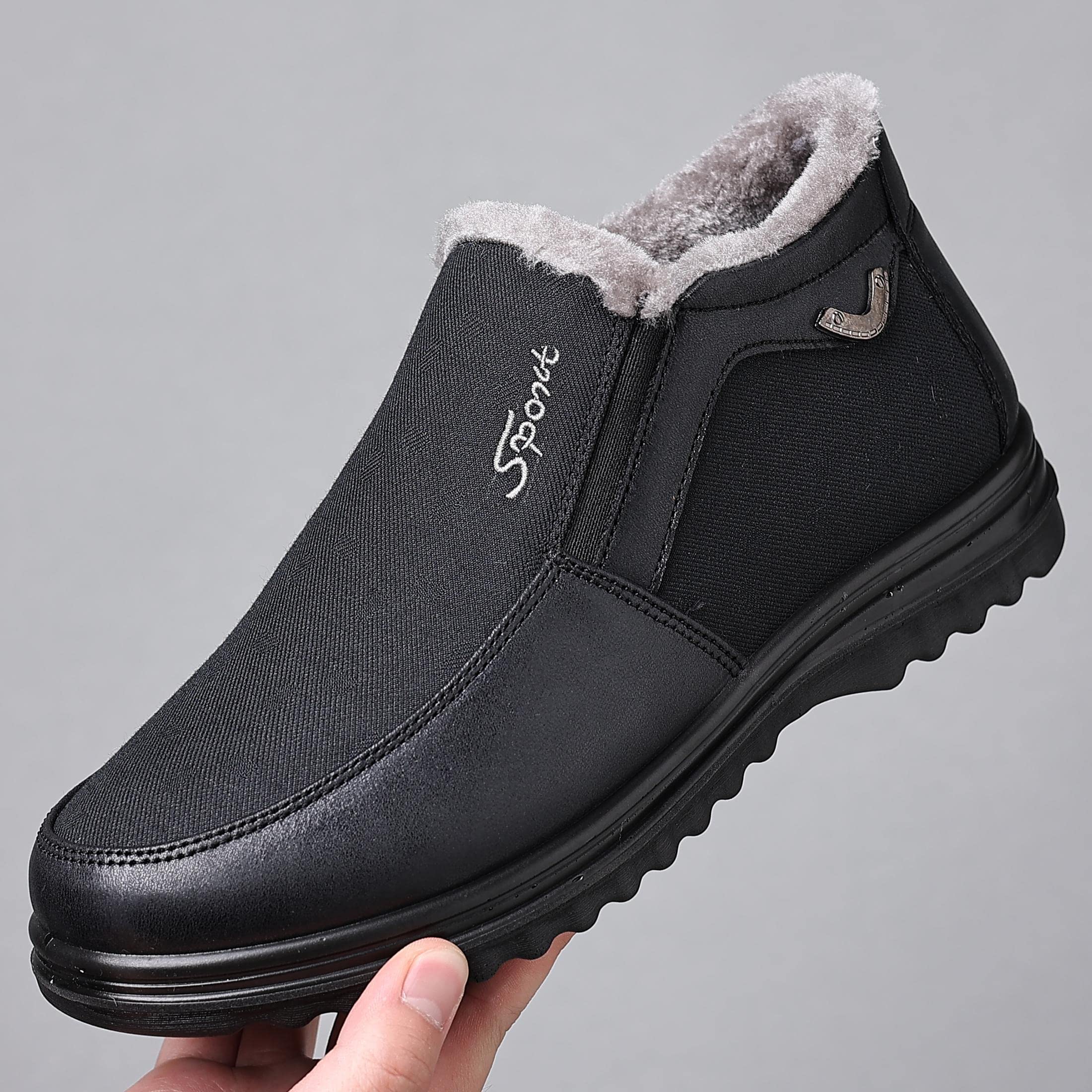 **COSIDRAM Men's Casual Loafers – Lightweight Ankle High Moccasin Shoes for Men | Comfortable Slip-On for Walking, Travel & Everyday Wear**