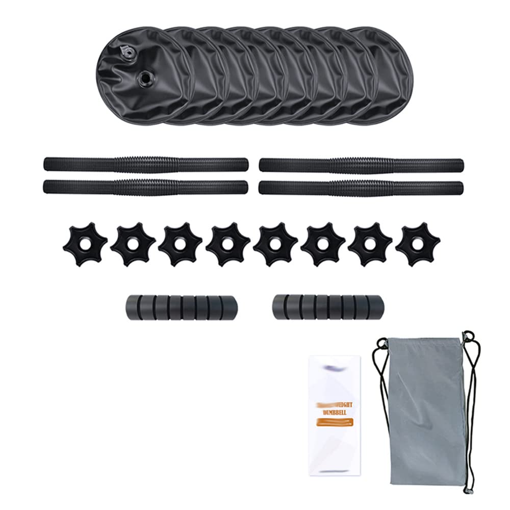 Adjustable Water-Filled Dumbbells Set - Portable Travel Weights for Gym, Home & Outdoor Fitness Training - Perfect for Strength Training, Cardio & Full-Body Workouts