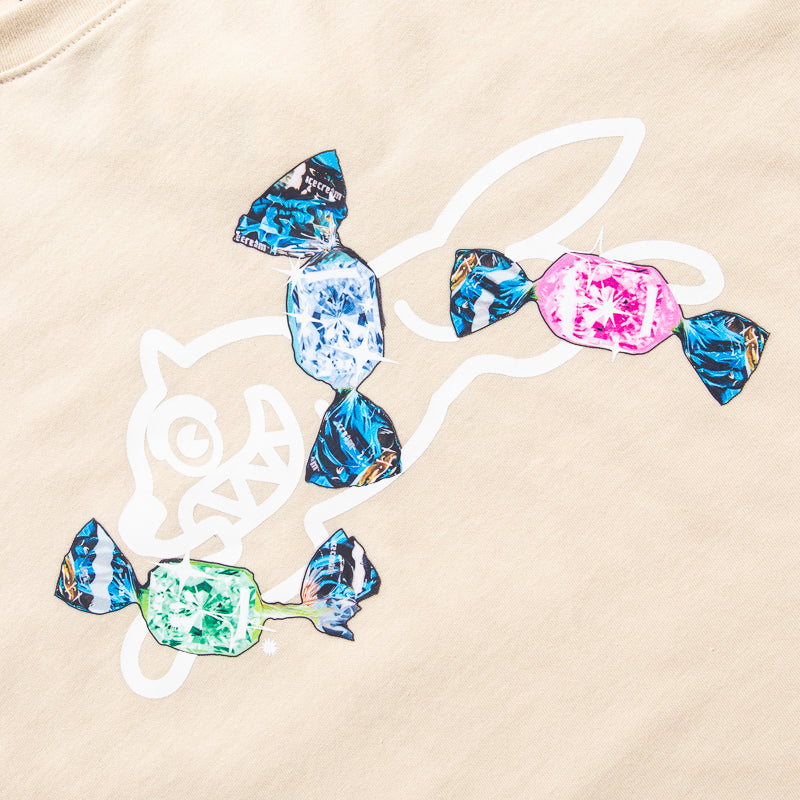 Trendy Ice Cream Candy Graphic T-Shirt for Women - Soft Cotton Tee with Fun Print - Perfect for Summer Outfits & Casual Wear