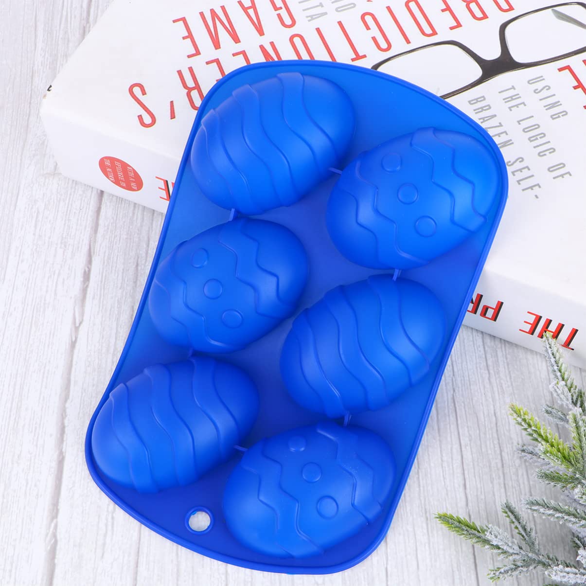 OSALADI Easter Egg Cake Pan Set - Non-Stick Baking Molds for Easter Cakes, Cupcakes & Desserts - Perfect for Holiday Baking, Party Treats & Family Gatherings