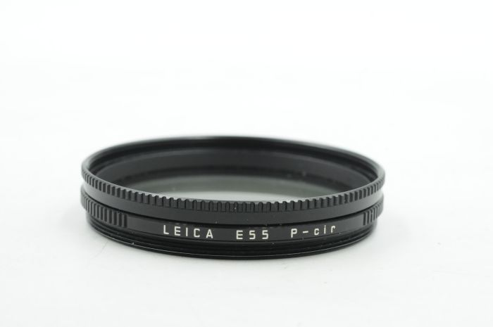Leica 55E Circular Polarizer Glass Filter - Professional Camera Lens Filter for DSLR & Mirrorless Cameras - Reduce Glare & Enhance Colors for Landscape & Outdoor Photography