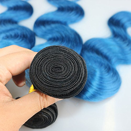 6A Grade Brazilian Virgin Human Hair Weave - Ombre Body Wave 3 Bundles (20