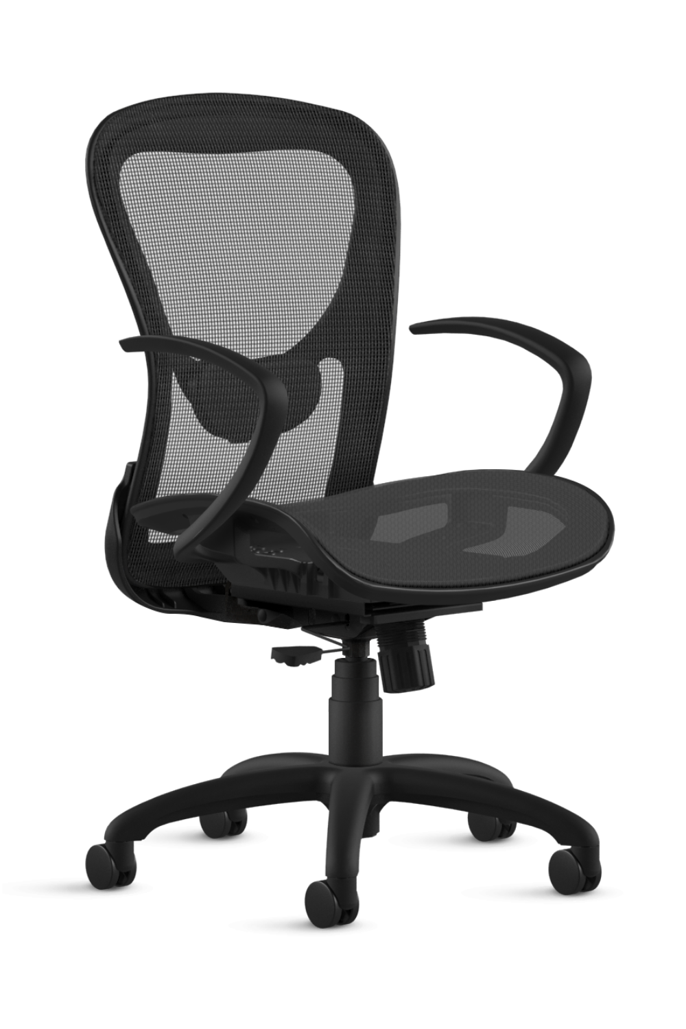9 To 5 Strata Lite Ergonomic Mesh Office Chair with Adjustable Seat Slider (Model 1535) - Perfect for Home Office, Gaming & Computer Workstations