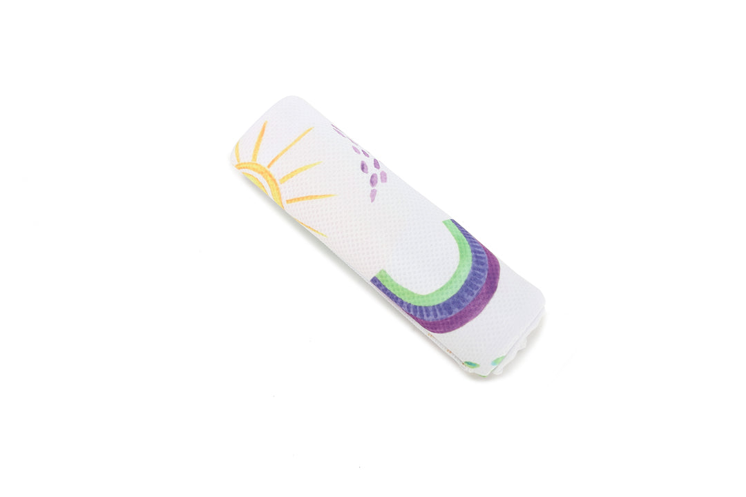 Premium Cooling Towel for Shaved Ice - Soft & Absorbent White Towel for Hot Weather, Sports, Gym, and Outdoor Activities
