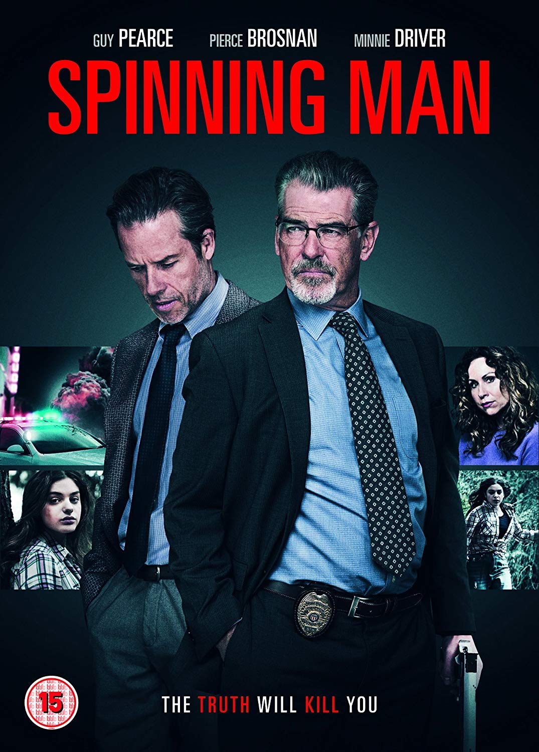 Spinning Man DVD (2018) - Psychological Thriller Movie - Perfect for Movie Nights & Suspense Lovers