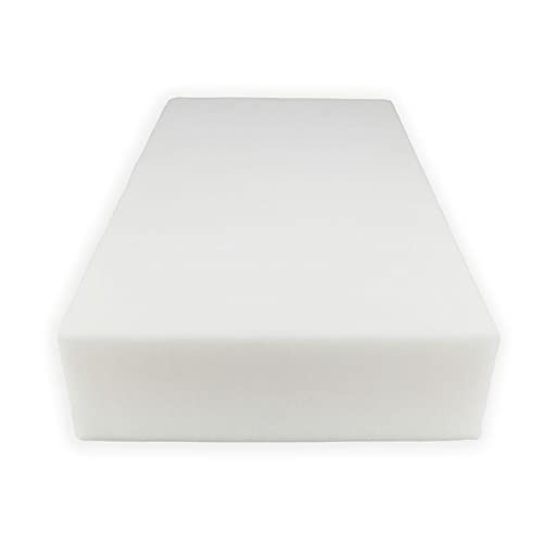 High-Density Foam Sheet 23kg/m³ - Custom Size 100x200x4cm - Firm Upholstery Foam for Sofas, Chairs, Mattresses, DIY Crafts - Perfect for Home Furniture Repair & Cushion Replacement