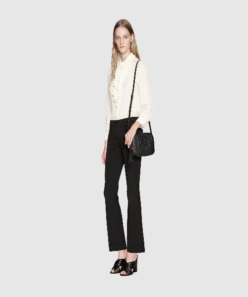 Gucci Soho Small Leather Disco Bag for Women - Black Crossbody Purse | Perfect for Date Night, Parties & Everyday Use