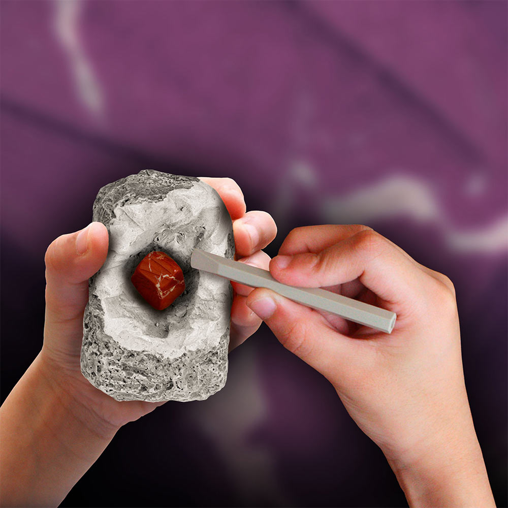 I Dig It! Rocks & Fossils - 24 Mini Excavation Kit for Kids | STEM Educational Science Toy | Perfect for Birthday Gifts & Classroom Activities