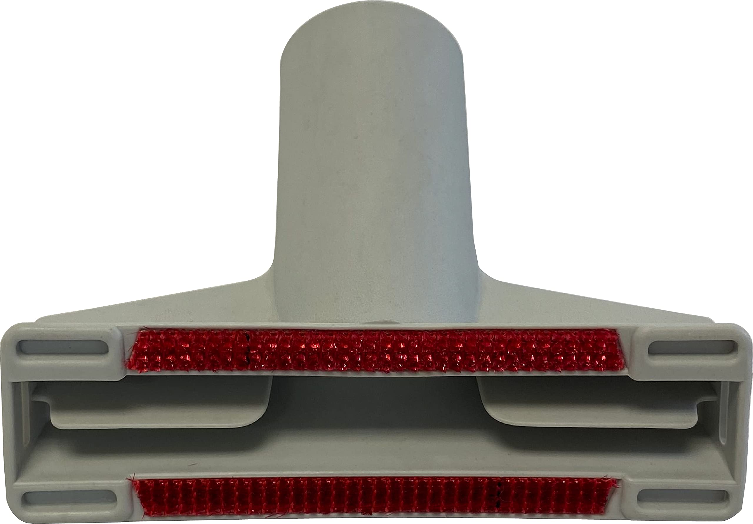 Wessel-Werk Universal Vacuum Upholstery Attachment Nozzle with Lint Pickers - 1 1/4 inch (32mm) White Vacuum Cleaner Accessory for Furniture, Car Seats & Pet Hair Removal - Perfect for Home Cleaning & Auto Detailing