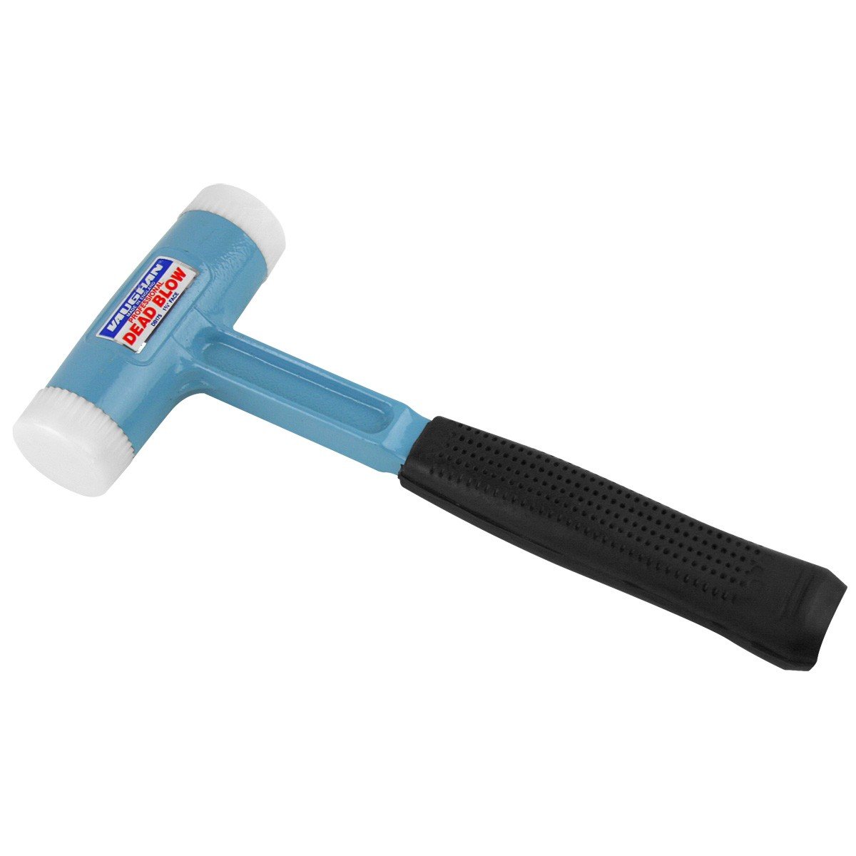 Vaughan 585-16 DB200 Dead Blow Hammer - 2-Inch Face Diameter, Non-Marring Rubber Mallet for Auto Repair, Woodworking & Metalworking - Perfect for Mechanics, Carpenters & DIY Projects
