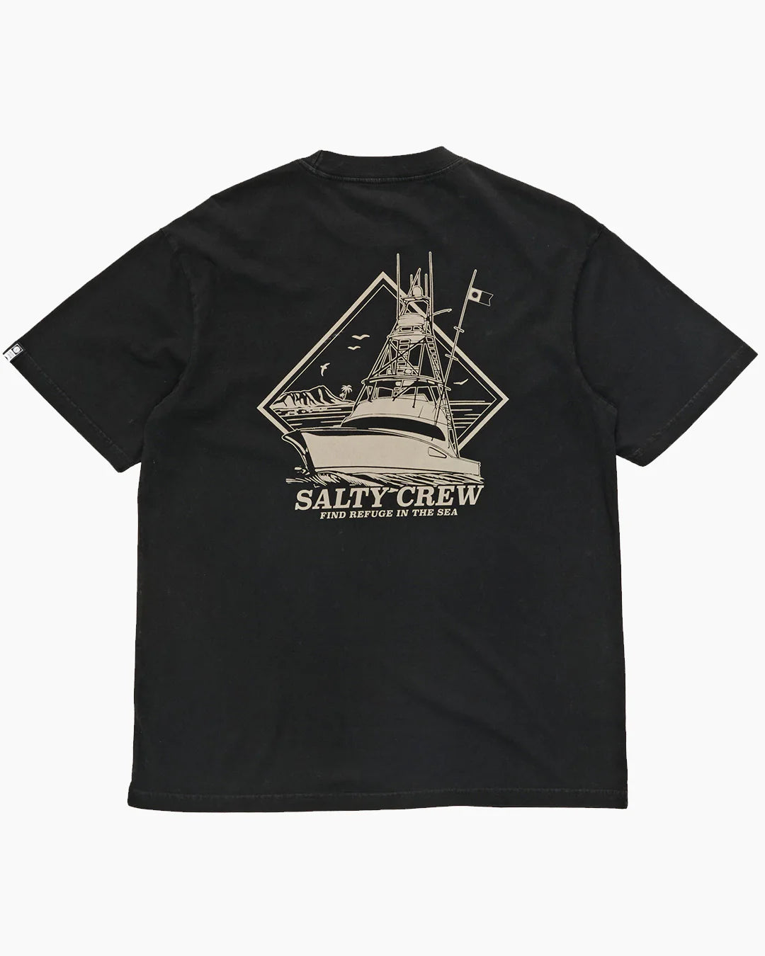 Salty Crew Viking Vintage T-Shirt - Men's Graphic Tee for Casual Wear & Outdoor Adventures