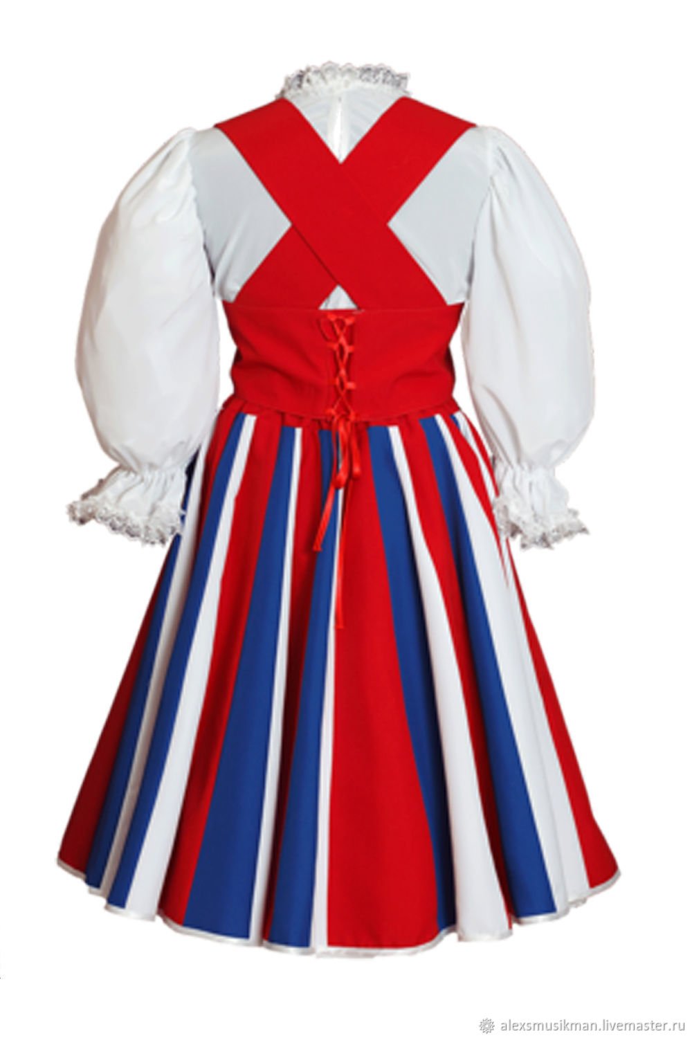 Finnish Traditional Dance Dress for Women | Authentic National Costume of Finland | Perfect for Folk Performances & Cultural Events