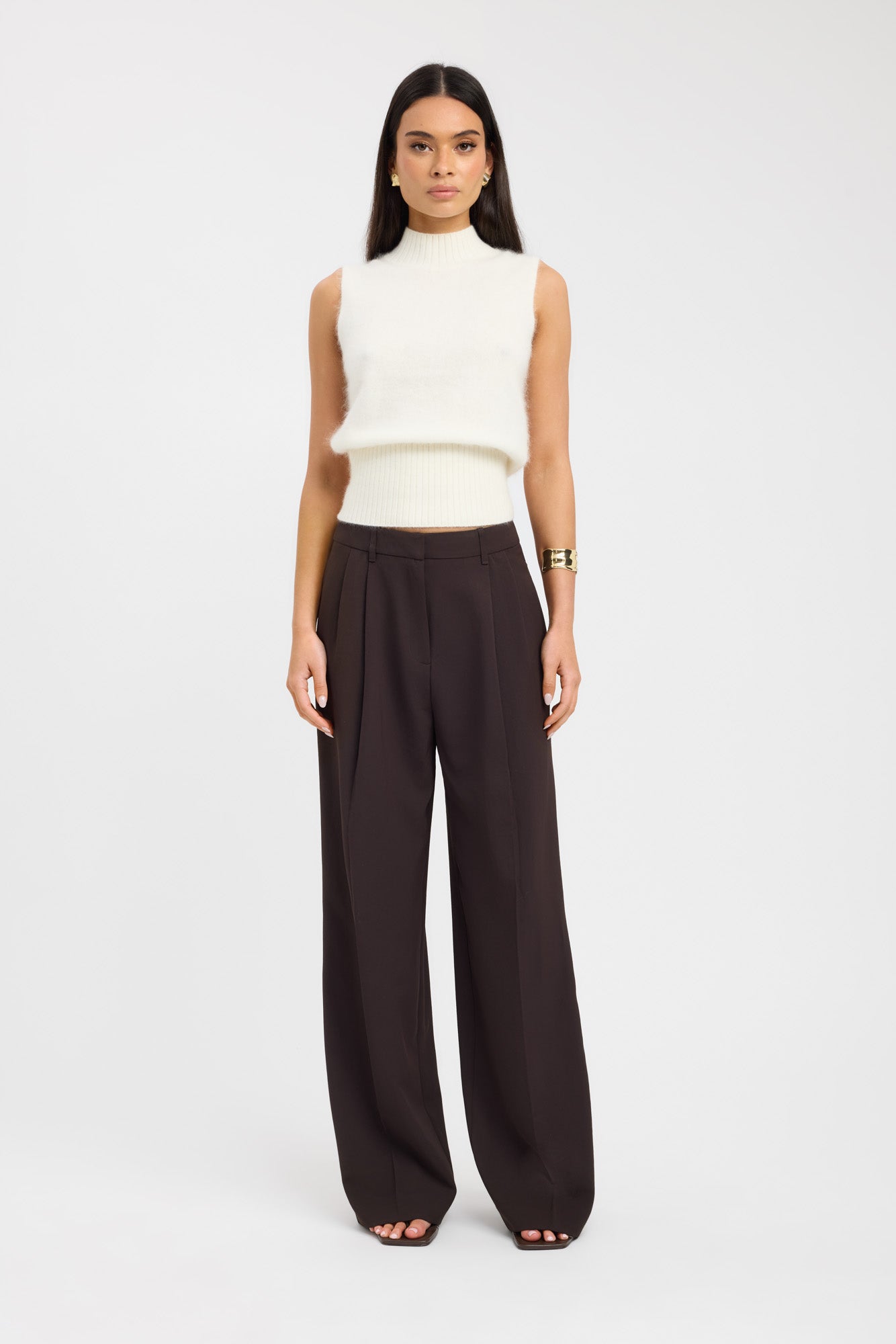 Opal Adjustable Waist Stretch Pants for Women - Comfortable High Waisted Trousers for Work, Travel & Everyday Wear