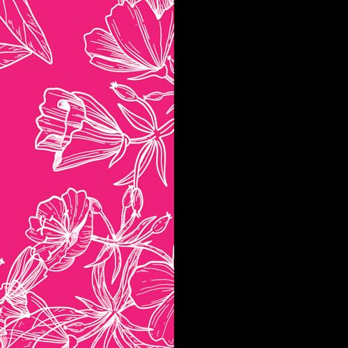 Pink Floral & Black