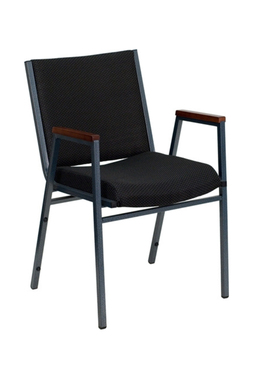 Heavy Duty FLASH HERCULES Series Stackable Fabric Chairs with Arms - Durable Conference & Event Seating for Offices, Banquets, and Classrooms