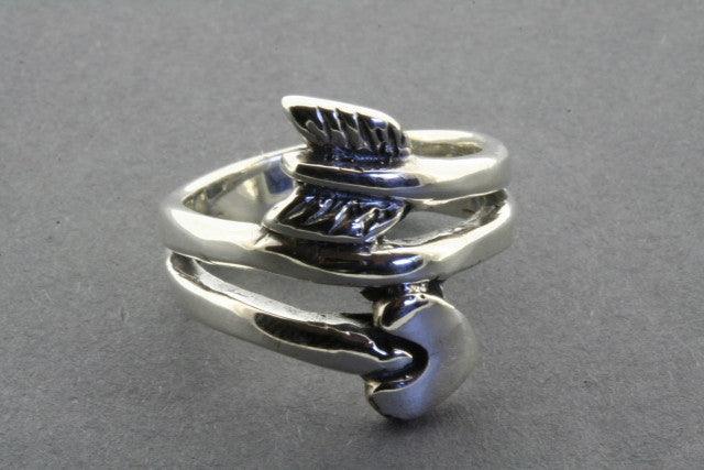 Sterling Silver Arrow Ring for Women - Elegant Jewelry Gift for Birthday, Anniversary & Everyday Wear