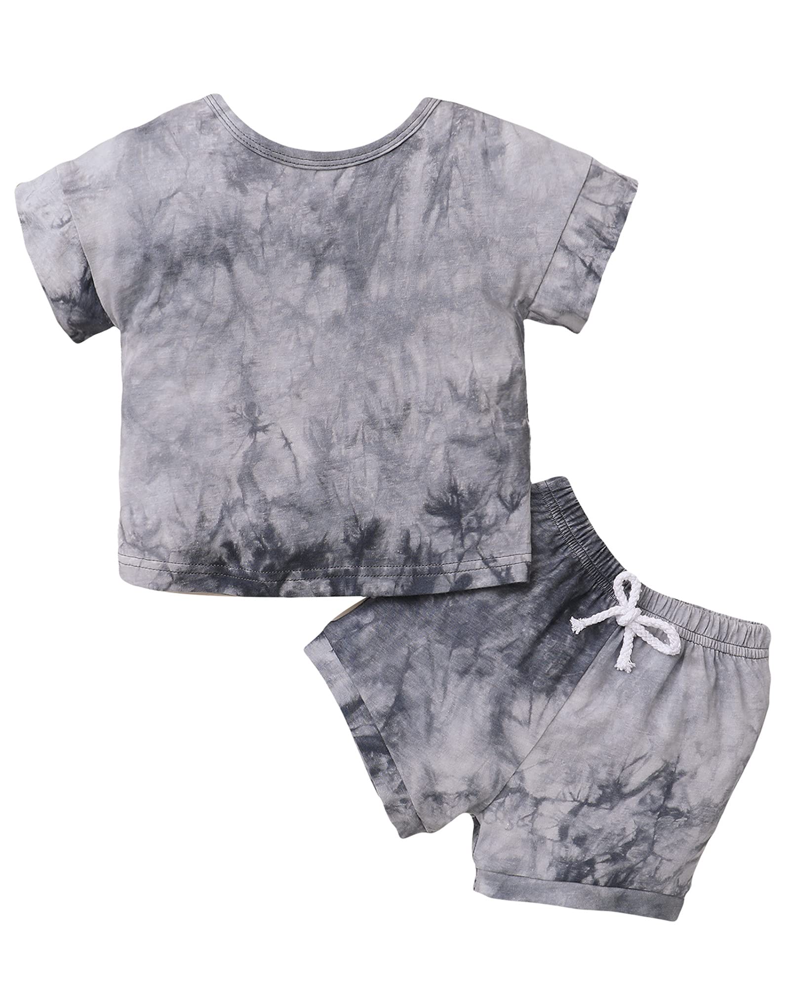 **Toddler Baby Boy Clothes Set - Cute Summer Tops & Shorts Outfits for Playtime, Beach, and Outdoor Activities**