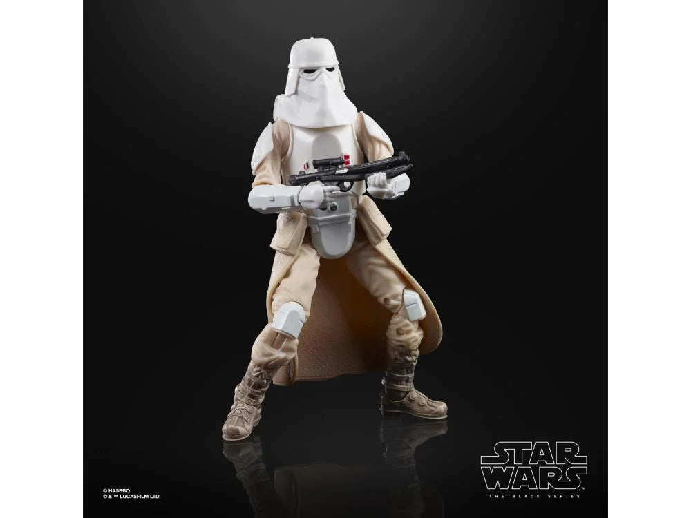 Star Wars 40th Anniversary The Black Series Snowtrooper Action Figure 6-Inch Collectible Toy - Perfect for Display, Gift Giving & Star Wars Fans Collection