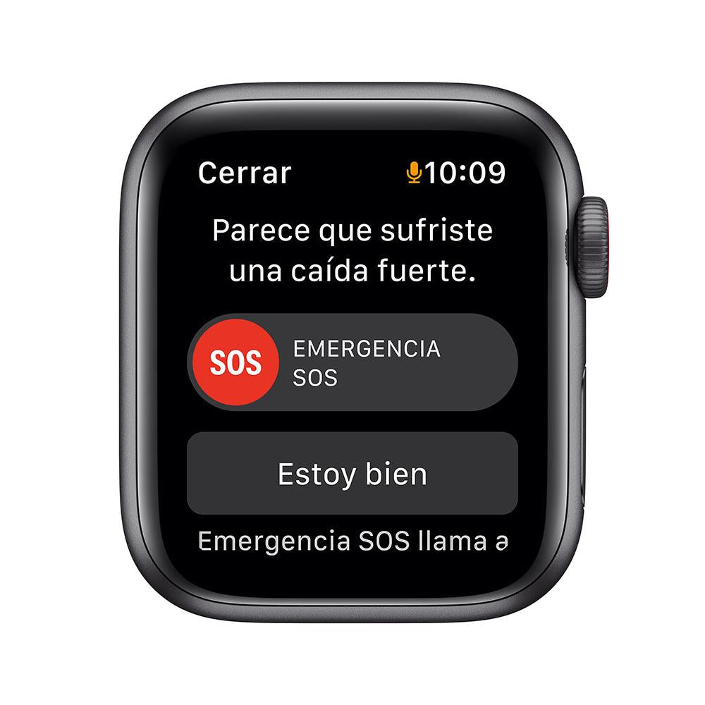 Apple Watch SE (GPS + Cellular) 44mm Space Gray Aluminum Case with Midnight Sport Band - Smart Watch for Fitness Tracking, Calls & Notifications - Perfect for Running, Swimming & Daily Wear