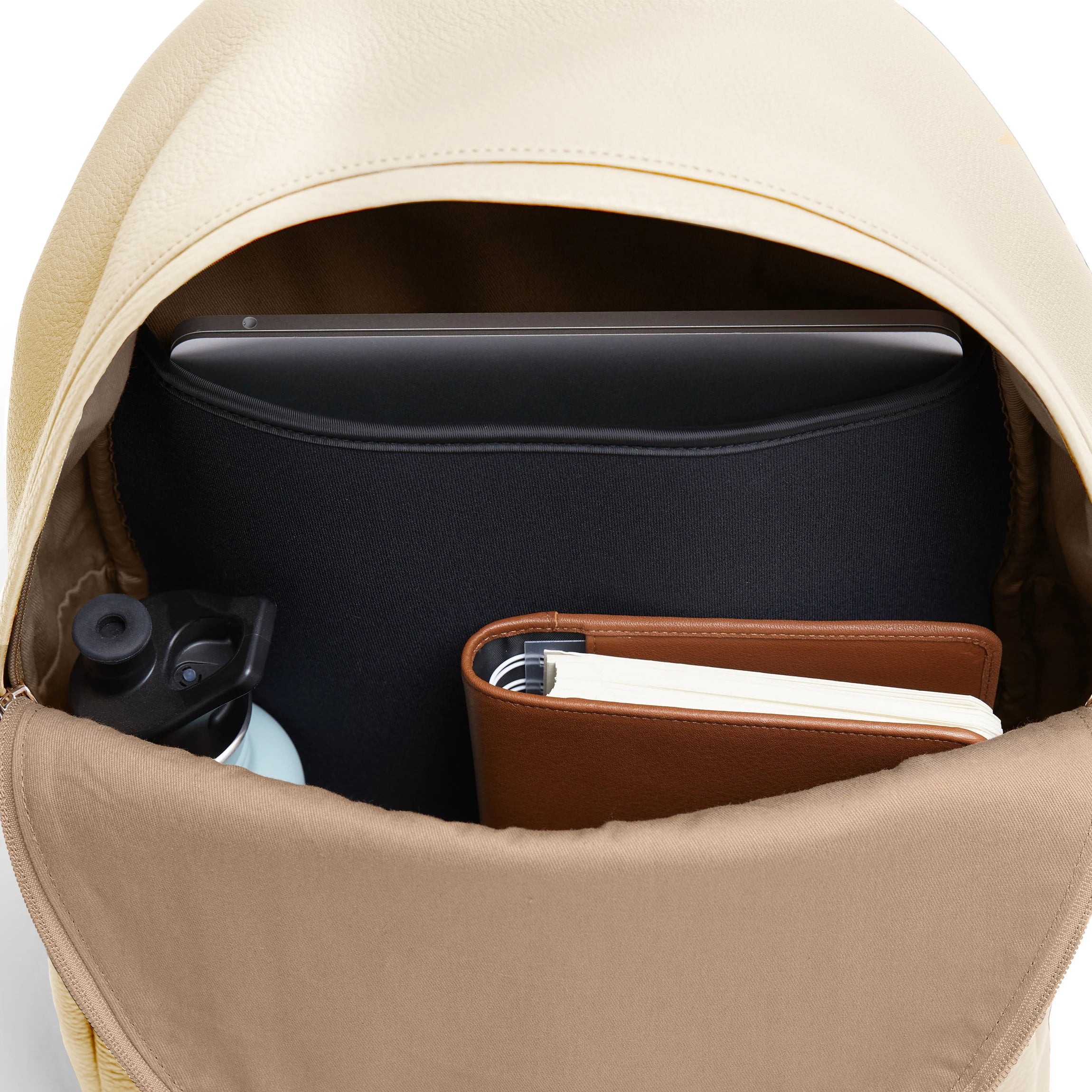 Sloan Backpack Sand - Stylish & Durable Travel Backpack for Men & Women - Perfect for Hiking, Camping, School & Work Commute