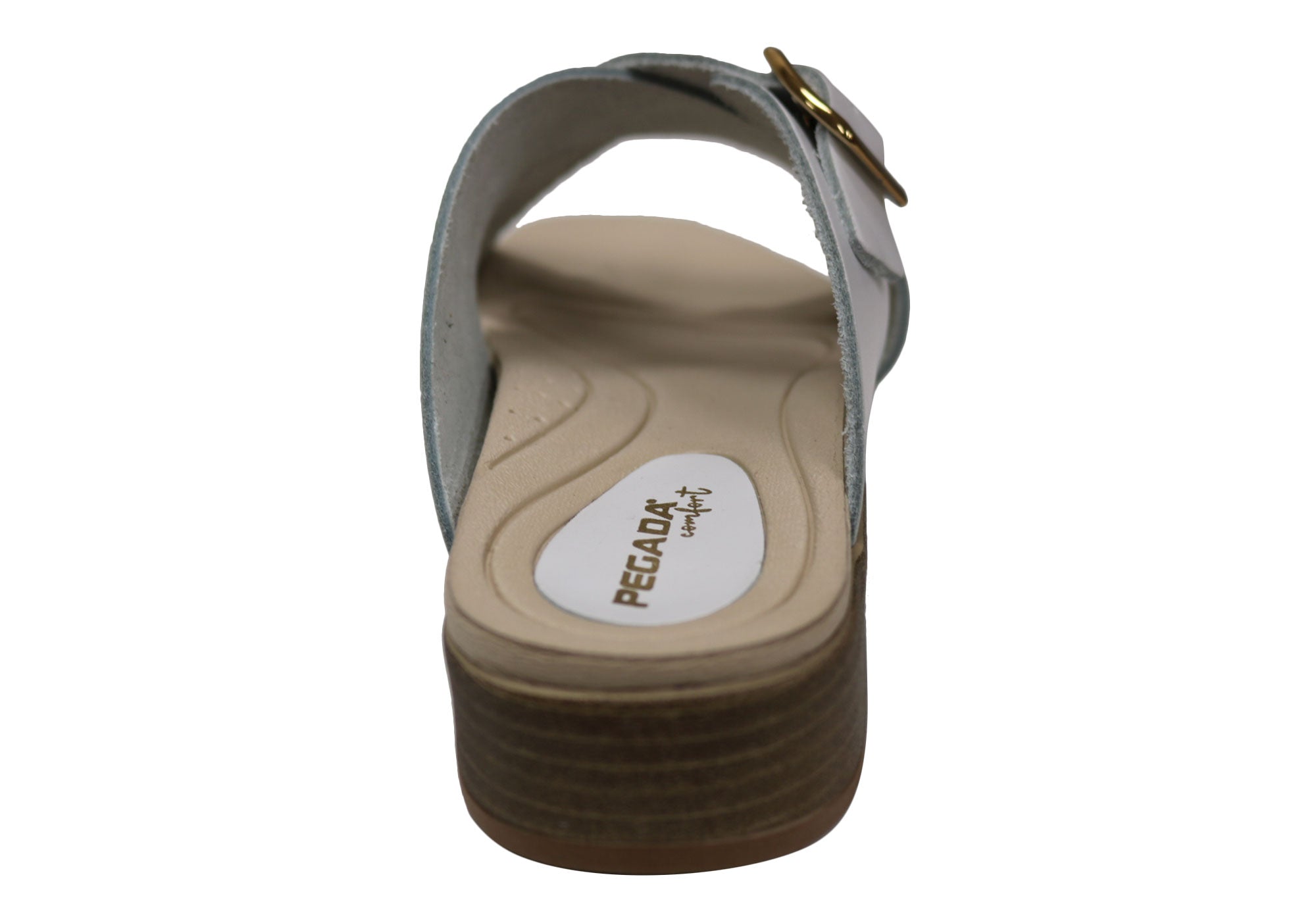 Gabbi Women's Comfortable Leather Slides Sandals - Handmade in Brazil - Perfect for Beach, Pool & Summer Casual Wear