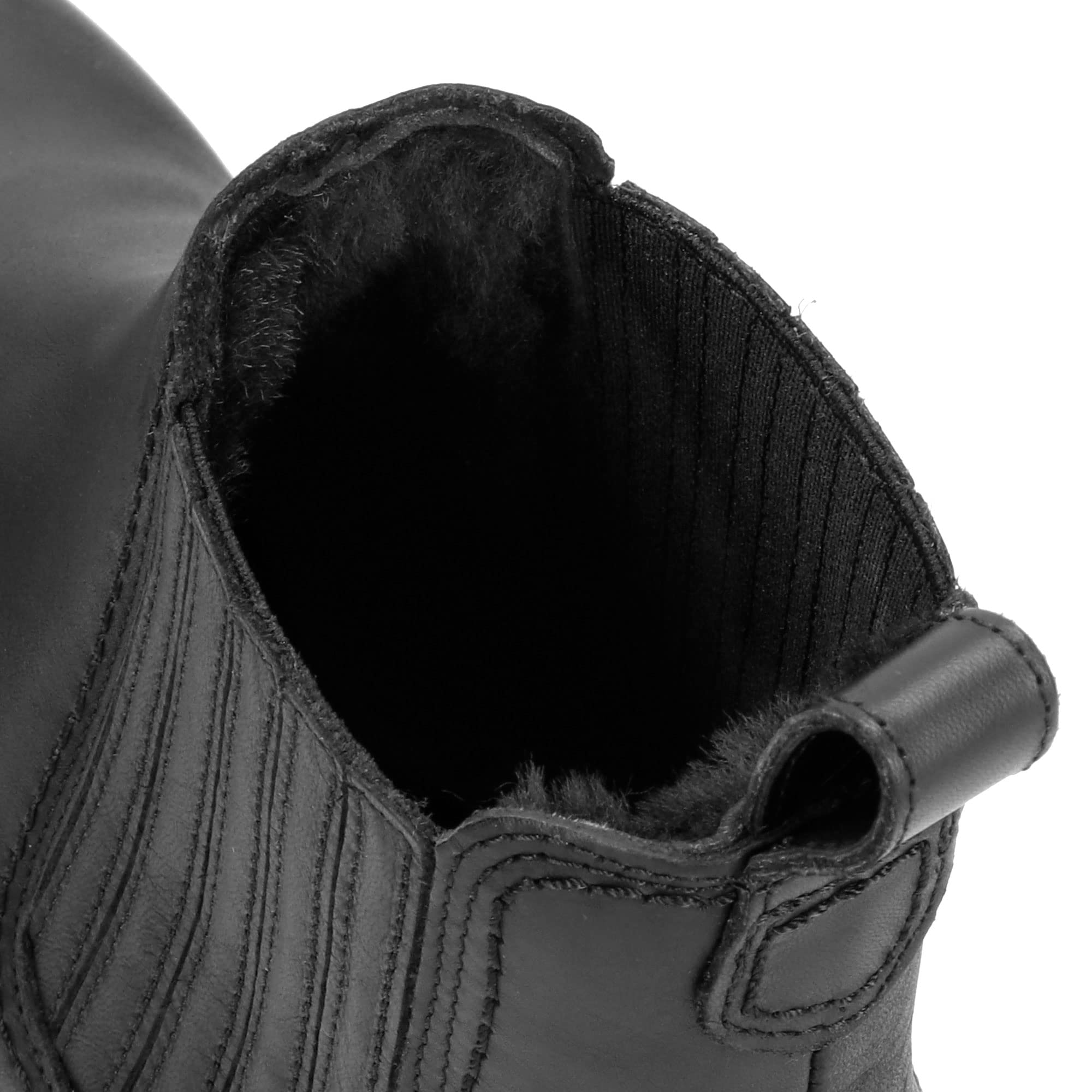 Panama Jack Women's Chelsea Boots - Waterproof Leather Ankle Boots for Women, Comfortable Slip-On Winter Boots with Cushioned Insole - Perfect for Casual Outfits, Work, and Outdoor Activities