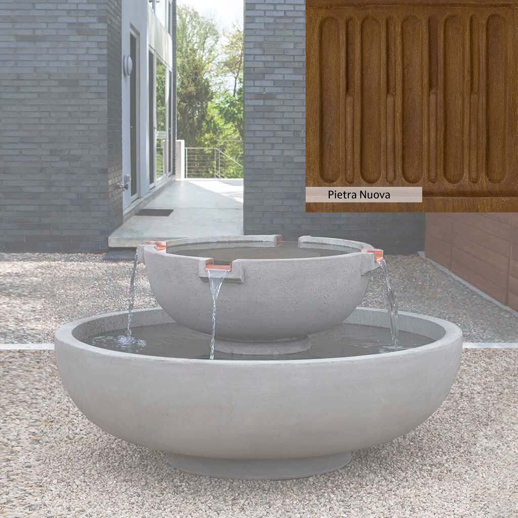 Campania International Large Del Rey Outdoor Garden Fountain – Perfect for Patio, Backyard, and Landscape Decor
