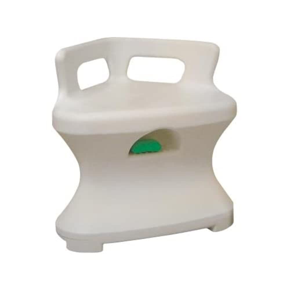 Corner Shower Seat for Elderly & Disabled - Sturdy Bathroom Bench with Non-Slip Surface - Ideal for Safe Showering & Bathing Assistance