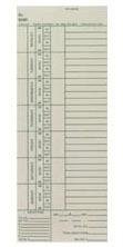AMANO BR PIX-21 1000/PK Biweekly Time Cards - OEM Replacement Time Clock Cards for Payroll & Attendance Tracking | Perfect for Offices, Factories & Businesses