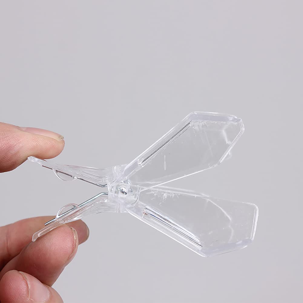 GSHLLO 5-Pack Clear Plastic Queen Bee Clips - Beekeeping Supplies for Catching & Transporting Queen Bees - Essential Beekeeping Tools for Hive Management & Bee Breeding